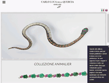Tablet Screenshot of carlolucadellaquercia.com